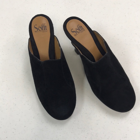 Sofft Suede Scalloped Heels - Picture 13 of 16